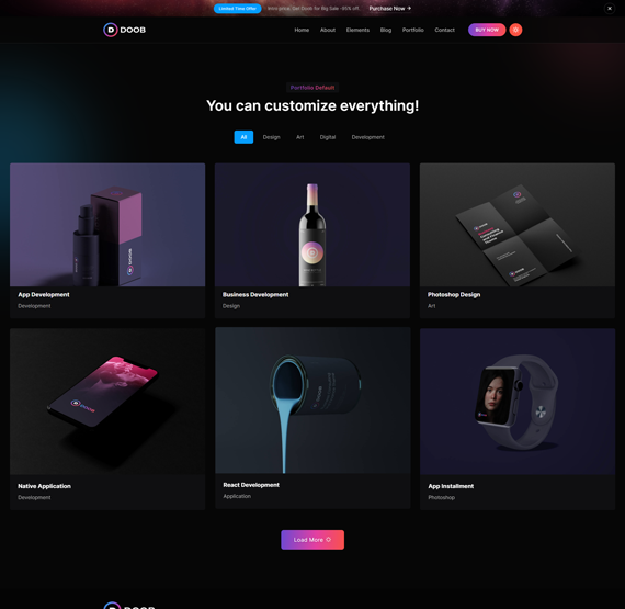 Portfolio Box Layout Image