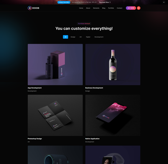 Portfolio Grid Layout Image